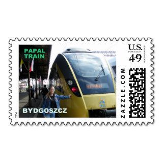 2009 07 22 1518 2 @w TRAIN VISIT in BYDGOSZCZ Stamp
