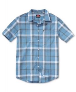 Quiksilver Shirt, Fresh Breather Short Sleeve Shirt   Casual Button Down Shirts   Men