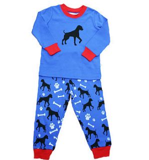 boys pyjamas dogs by green child