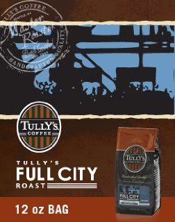 Tully's Full City Roast, Ground Coffee, 12oz. Bag
