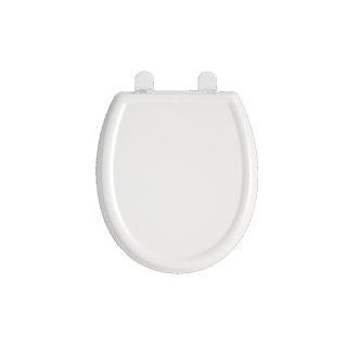American Standard 5345.110.222 Round Front Slow Close Toilet Seat & Cover W/ EverClean Surface    