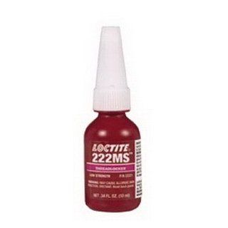 Loctite 222MS Low Strength Threadlocker, 10 mL Bottle, Purple