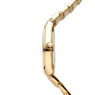 Bulova Men's Round Case Goldtone 8 1/2" Bracelet Watch