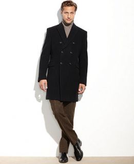 Tommy Hilfiger Burbank Cashmere Blend Overcoat Trim Fit   Coats & Jackets   Men