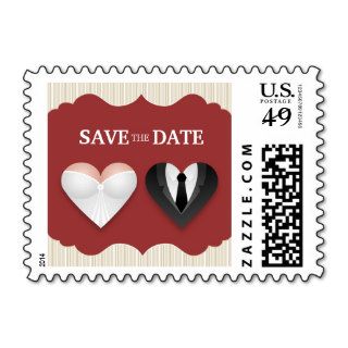 Funny Wedding Hearts   Save the Date stamps