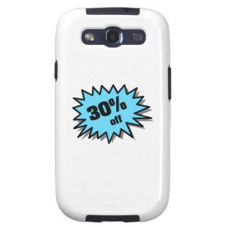 Aqua 30 Percent Off Galaxy S3 Cover