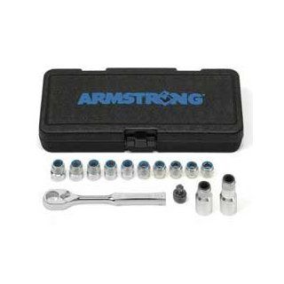 Armstrong 43 221 Eliminator 14pc 3/8" Drive Metric Ratchet/Socket Set   Armstrong Eliminator Ratchet System  