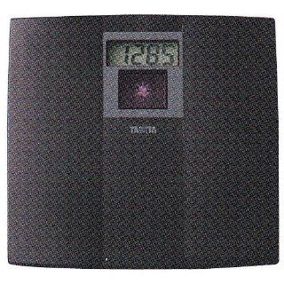 Tanita HS301 Black Solar Powered Electronic Bathroom Scale   Digital Bath Scales