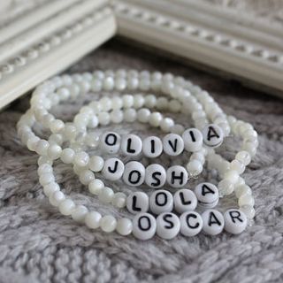 personalised name bracelet by harry rocks