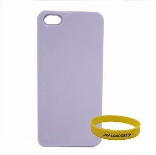 Dealgadgets Light purple Jelly Case Candy TPU Skin Cover for New Apple iPhone 5 5G with Free Wristband from Dealgadgets Cell Phones & Accessories