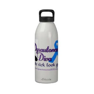 Dysautonomia Diva Water Bottle   BPA Free
