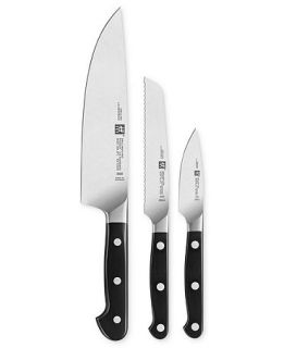 Zwilling J.A. Henckels Pro 3 Piece Starter Cutlery Set   Cutlery & Knives   Kitchen