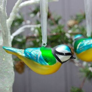metallic bird hanging decoration by lisa angel homeware and gifts