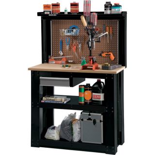 Stack-On 40in. Workbench/Reloading Bench, Model# WB-402-DS  Workbenches