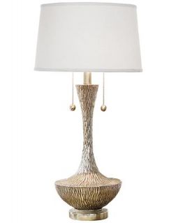 Regina Andrew Embossed Silver Vessel Table Lamp   Lighting & Lamps   For The Home