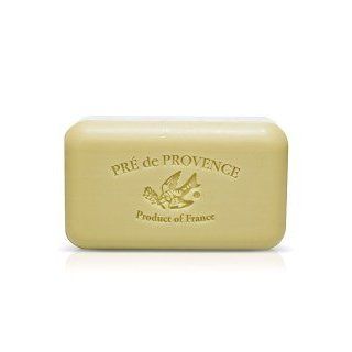 Pre De Provence Green Tea Soap, 150g wrapped bar. Imported from France. With shea butter and natural herbs and scents.  Bath Soaps  Beauty