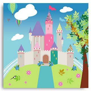 canvas   fairy tale castle by strawberry lemonade