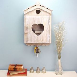 wooden key bird house by lisa angel homeware and gifts
