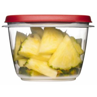 Rubbermaid 7 Cup Easy Find Square Container
