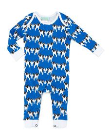 Bedhead Go Fetch Blue One Piece Pajamas, Blue