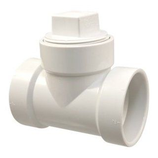 Lasco D443 030 Tee cleanout pvc dwv with plug 3in 3PVCCOTEE   Pipe Fittings  