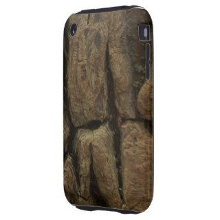 Sourwood Tree Bark Texture iPhone 3 Tough Case