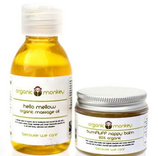 protect and nourish me gift set by organic monkey