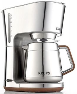 Krups KT600 Coffee Machine, Silver Art 10 Cup   Electrics   Kitchen