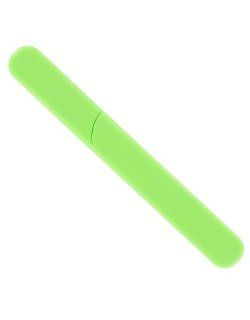 Crystal Glass, Genuine Czech 5 Inch Nail File in Green Hard Case 