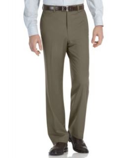 Calvin Klein Pants, Core Solid Straight Fit   Suits & Suit Separates   Men