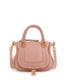Chloe Marcie Mini Shoulder Bag, Pink