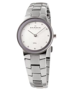 Skagen Denmark Watch, Womens Stainless Steel Bracelet 430SSXD   Watches   Jewelry & Watches
