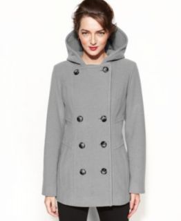 Jason Kole Hooded Wool Blend Coat   Coats   Women