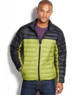 Hawke & Co Outfitter Jacket, Lightweight Packable Colorblocked Down Jacket   Coats & Jackets   Men