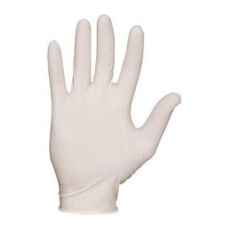 High Five Products L972 Latex Glove, P/F, Micro text, E GRIP, Medium [pack of 100]