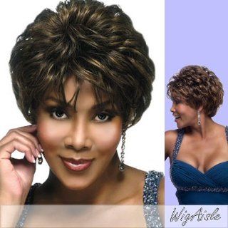 H209 V (Vivica A. Fox)   Human Hair Full Wig in P4_27_30  Hair Replacement Wigs  Beauty