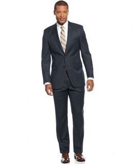 Lauren by Ralph Lauren Suit, Navy Birdseye   Suits & Suit Separates   Men