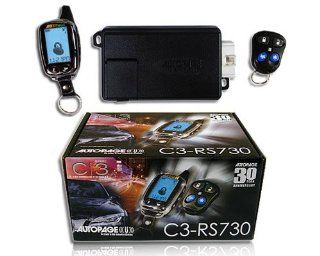 AUTOPAGE RS730LCD REMOTE START 2 WAY SECURITY SYSTEM  Vehicle Security Complete Systems 