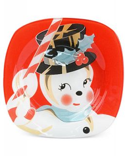 56 Christmas by Department 56 Snowman Appetizer Plate   Holiday Lane