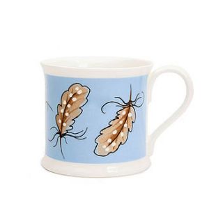 floating feather mug collection by katharine pollen
