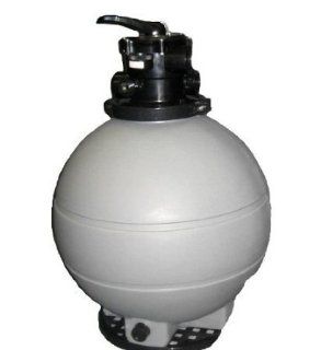 22" Sand FIlter Tank, Above Ground Pool, w/ 7 way Valve, High Performance  Swimming Pool Sand Filters  Patio, Lawn & Garden