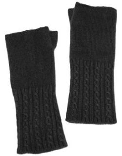 pure cashmere cable wrist warmers by lullilu