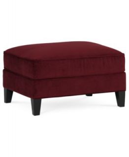 Rayna Fabric Ottoman, 32W x 24D x 18H Custom Colors   Furniture