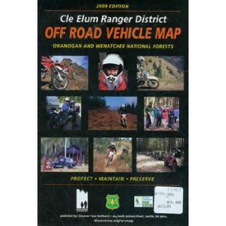 Cle Elum Ranger District Off Road Vehicle Map (Okanogan and Wenatchee National Forests) US Forest Service, Discover Your Northwest, Interagency Committee for Outdoor Recreation Books