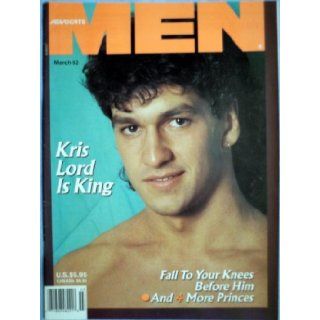 Advocate Men March, 1992 (Kris Lord Is King) Advocate Men Books