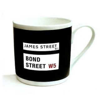 james bond street mug by lily and lime