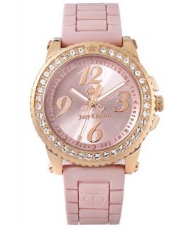 Juicy Couture Watch, Womens Pedigree Pink Jelly Strap 1900723   Watches   Jewelry & Watches