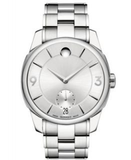 Movado Mens Swiss LX Stainless Steel Bracelet Watch 42mm 0606626   Watches   Jewelry & Watches