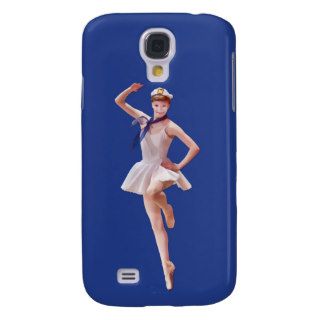 Ballerina in Sailor Costume Customizable Galaxy S4 Cases