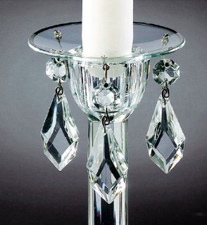 Bobeche with Diamond Prisms (Each) Lm 01201+4B205  Candle Bobeches  Patio, Lawn & Garden